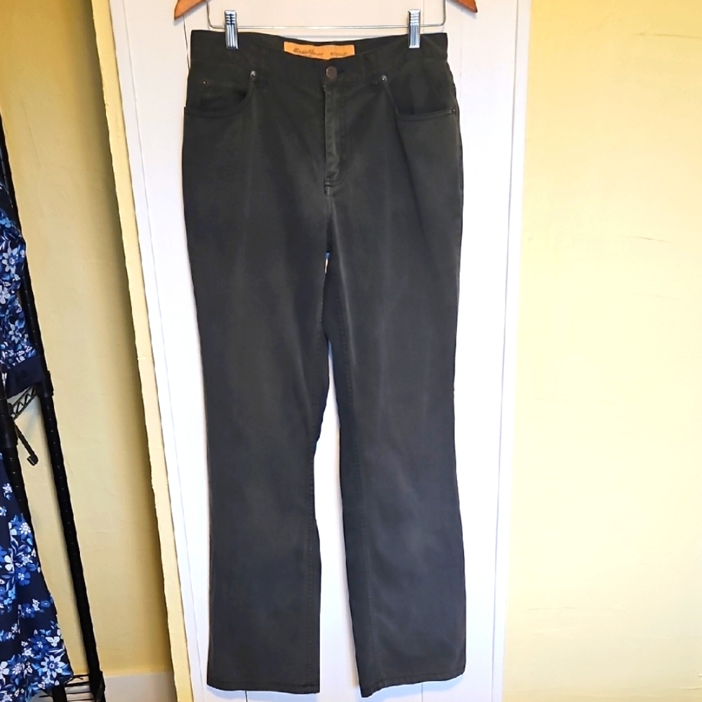 Eddie Bauer Gray bootcut Jeans size 8